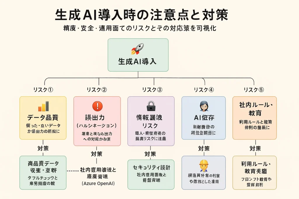 導入時の注意点と対策