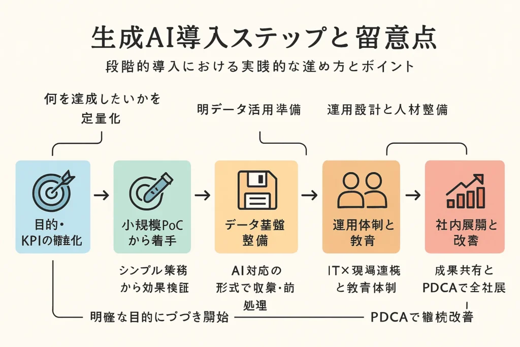 導入ステップ