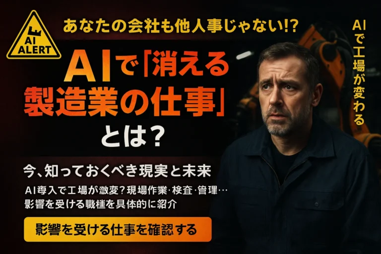 AIで消える仕事