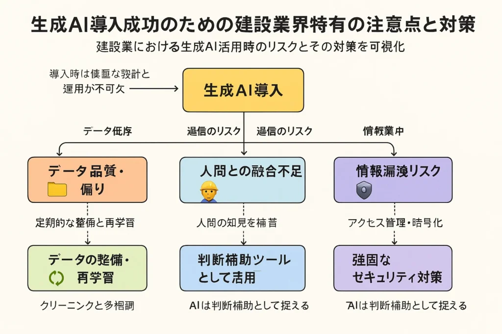 建設業界特有の注意点と必須対策